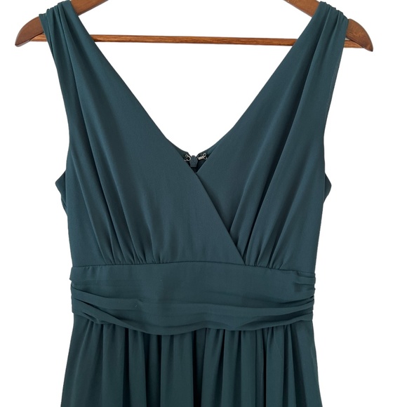 Lulu's Forest Green Sleeveless Maxi Dress Size XS - Picture 2 of 13